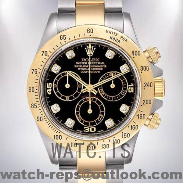 Rolex Daytona 116523BKDO 40mm Men's Black Dial Watch