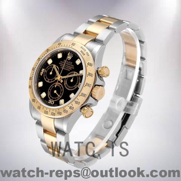 Rolex Daytona 116523BKDO 40mm Men's Black Dial Watch - Image 3