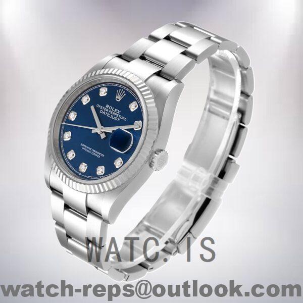 Rolex Datejust 126334 Men's 41mm Oyster Bracelet Silver-tone Watch - Image 3
