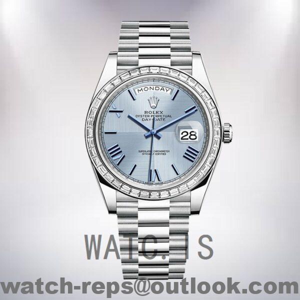 Rolex Day-Date 40mm m228396tbr-0004 Men’s Automatic President Bracelet Watch 5