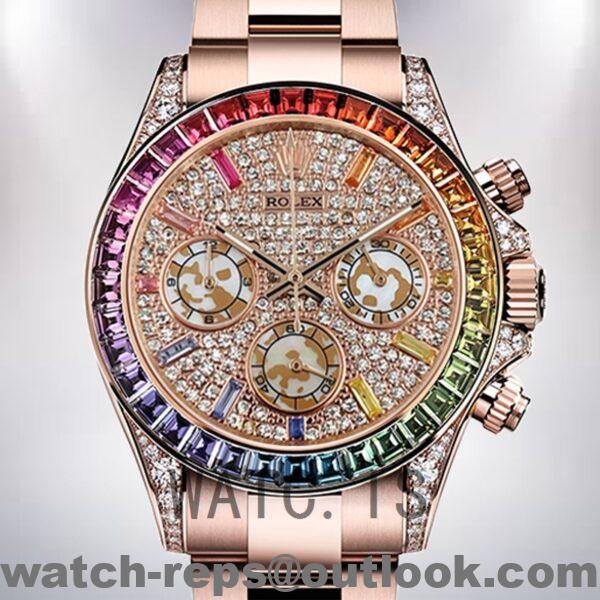 Rolex Daytona 116595RBOW 40mm Men's Automatic Rose Gold-tone Watch