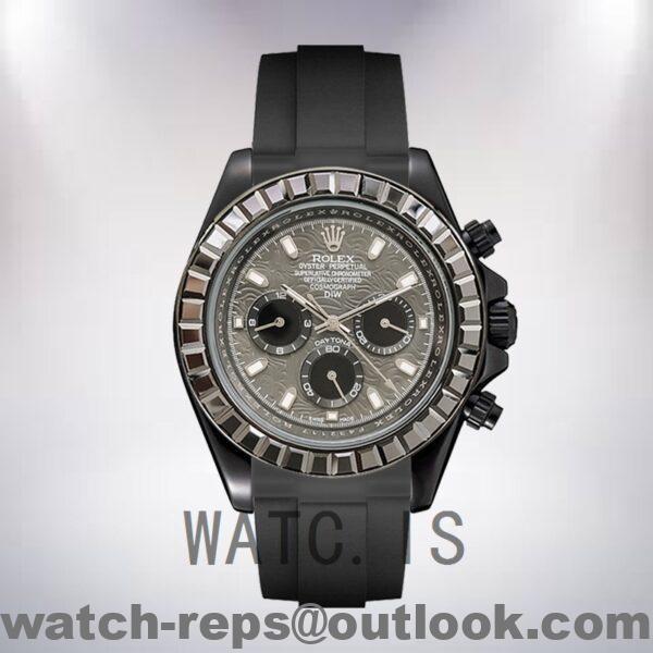 Rolex Daytona 116589 40mm Men's Rubber Band Black-tone Watch - Image 2