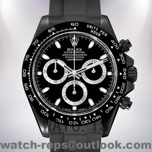Rolex Daytona Men's 40mm 116500 Black-tone Black Dial Watch