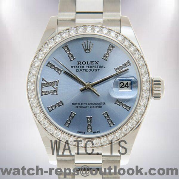 Rolex Datejust Ladies 28mm 279136 President Bracelet Watch