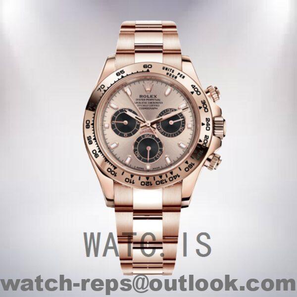 Rolex Daytona 40mm m116505-0016 Men’s Automatic Rose Gold Dial Watch 5