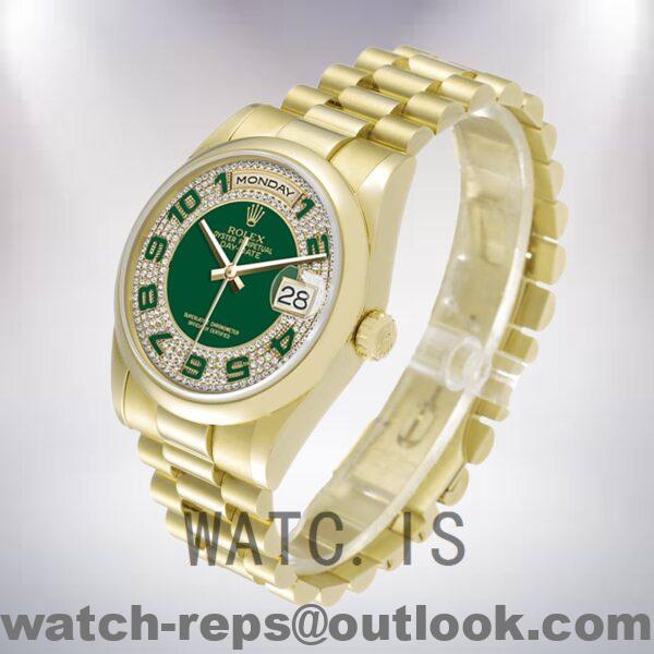 Rolex Day-Date Men's 36mm 118208 Gold-tone Watch - Image 3
