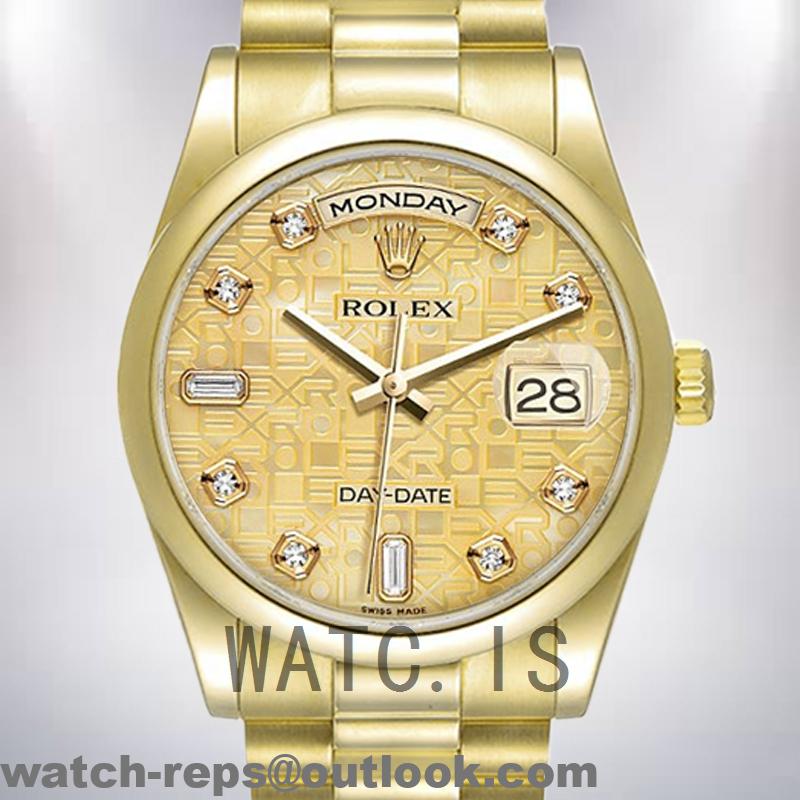 Rolex Day-Date 128349 Men’s 36mm Automatic Watch 2