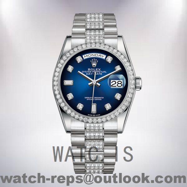 Rolex Day-Date 128349 Men's 36mm Automatic Watch - Image 2