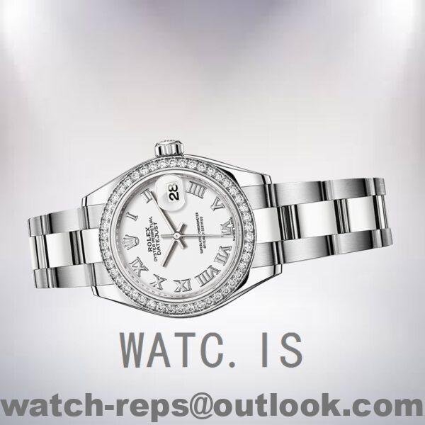Rolex Datejust m279384rbr-0020 Ladies 28mm White Dial Automatic Watch - Image 3