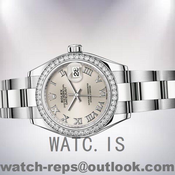 Rolex Datejust m279384rbr-0010 Ladies 28mm Silver-tone Watch - Image 3