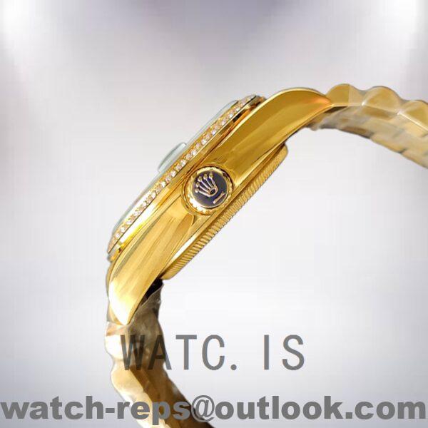 Rolex Day-Date 36mm Men's 118348 Gold-tone President Bracelet Watch - Image 3