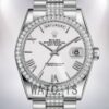 Rolex Day-Date 118346 36mm Men's Silver Dial Watch