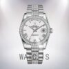 Rolex Day-Date 118346 36mm Men's Silver Dial Watch - Image 2