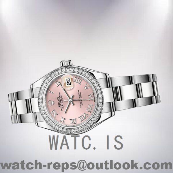 Rolex Datejust 28mm Ladies m279384rbr-0006 Silver-tone Watch - Image 3