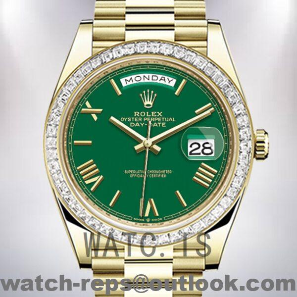 Rolex Day-Date m228398tbr-0039 40mm Men's President Bracelet Watch