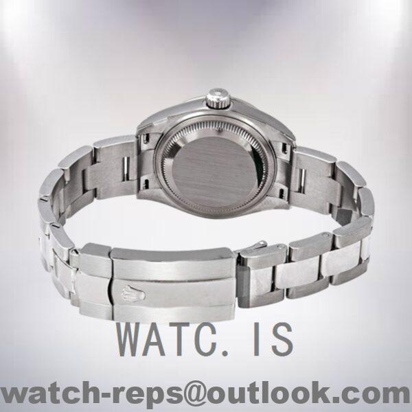 Rolex Datejust Ladies 28mm m279384rbr-0012 Silver-tone Oyster Bracelet Watch - Image 4