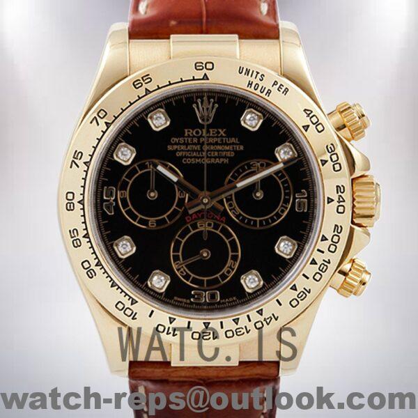 Rolex Daytona Men's 116518 40mm Automatic Gold-tone Watch