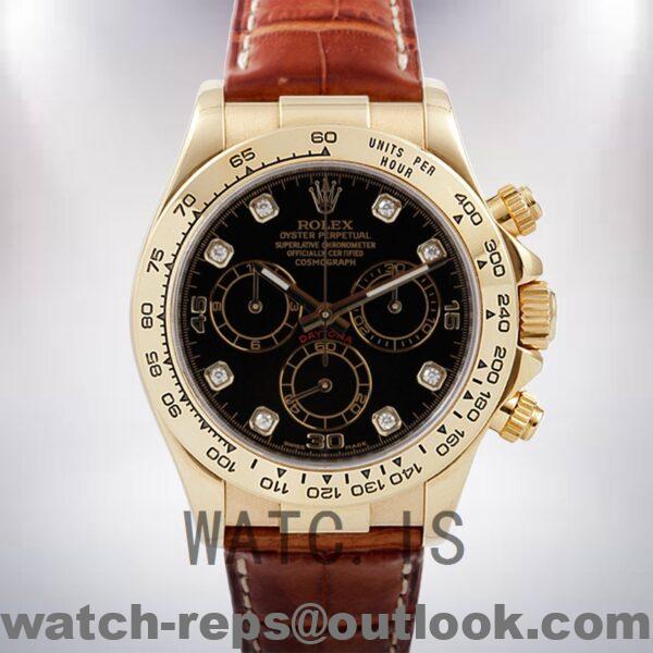 Rolex Daytona Men's 116518 40mm Automatic Gold-tone Watch - Image 2