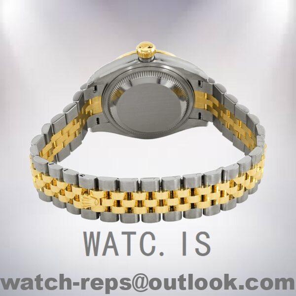 Rolex Datejust 28mm m279383rbr-0023 Ladies Jubilee Bracelet Watch - Image 4