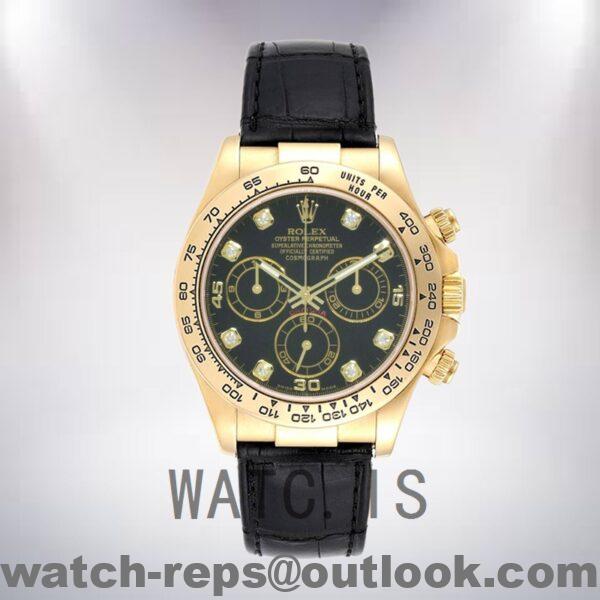 Rolex Daytona 40mm 116518 Men’s Gold-tone Watch 5