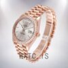 Rolex Day-Date Men's m228345rbr-0010 40mm Sundust Stripe Dial Rose Gold-tone Watch - Image 3
