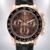 Rolex Daytona 40mm 116515 Men's Rose Gold-tone Brown Dial Watch
