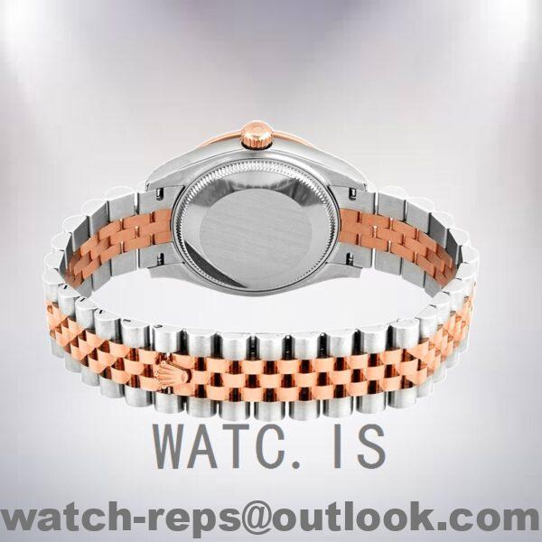 Rolex Datejust Ladies 28mm m279381rbr-0013 Silver-tone Mother of Pearl Dial Watch - Image 4