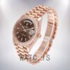 Rolex Day-Date m228345rbr-0005 Men's 40mm President Bracelet Rose Gold-tone Watch - Image 3