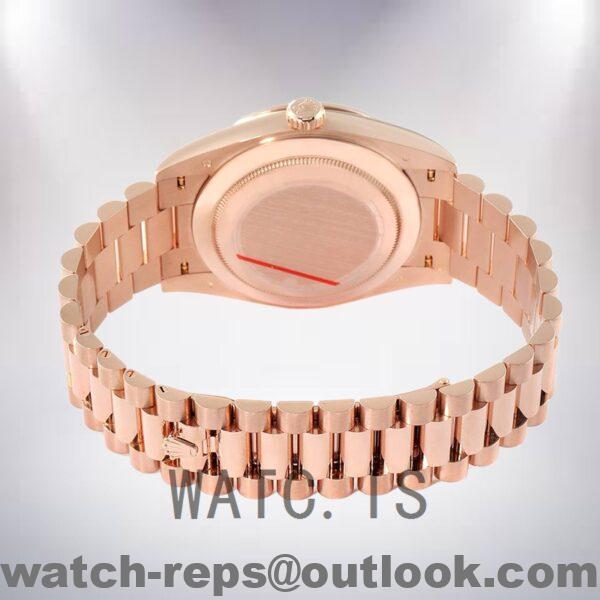 Rolex Day-Date m228345rbr-0005 Men's 40mm President Bracelet Rose Gold-tone Watch - Image 4
