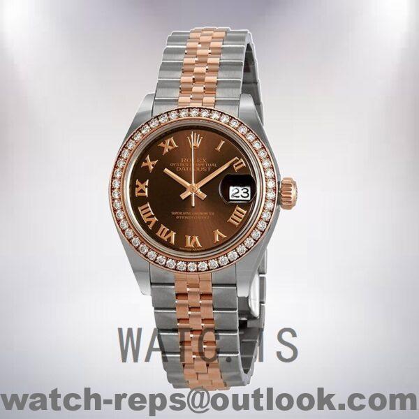 Rolex Datejust Ladies 28mm m279381rbr-0009 Automatic Watch - Image 2