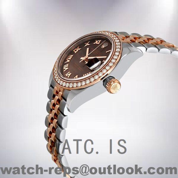 Rolex Datejust Ladies 28mm m279381rbr-0009 Automatic Watch - Image 3