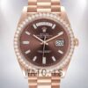 Rolex Day-Date Men's 40mm m228345rbr-0006 Automatic President Bracelet Watch