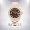 Rolex Datejust 28mm m279381rbr-0004 Ladies Oyster Bracelet Watch - Image 2