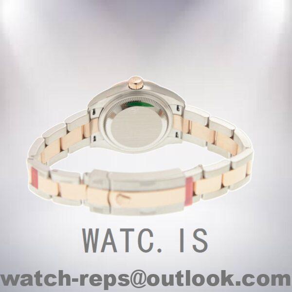 Rolex Datejust 28mm m279381rbr-0004 Ladies Oyster Bracelet Watch - Image 4