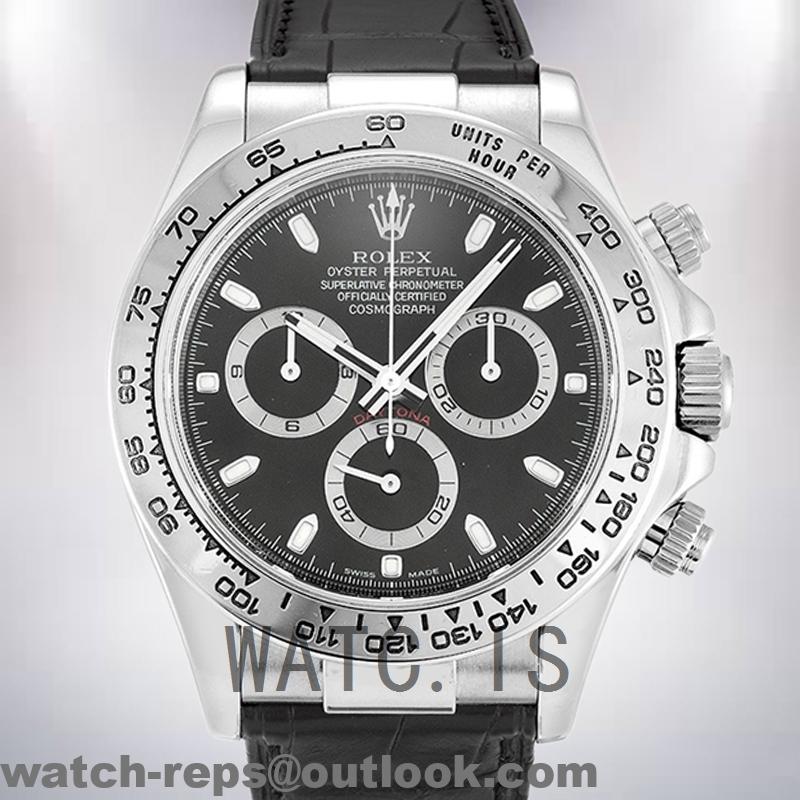 Rolex Daytona Men’s 116519 40mm Silver-tone Watch 3