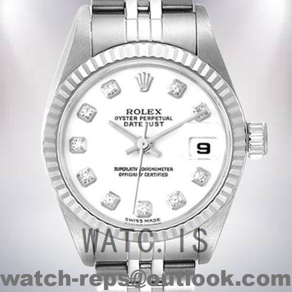 Rolex Datejust Ladies 28mm 279174 Automatic White Dial Watch