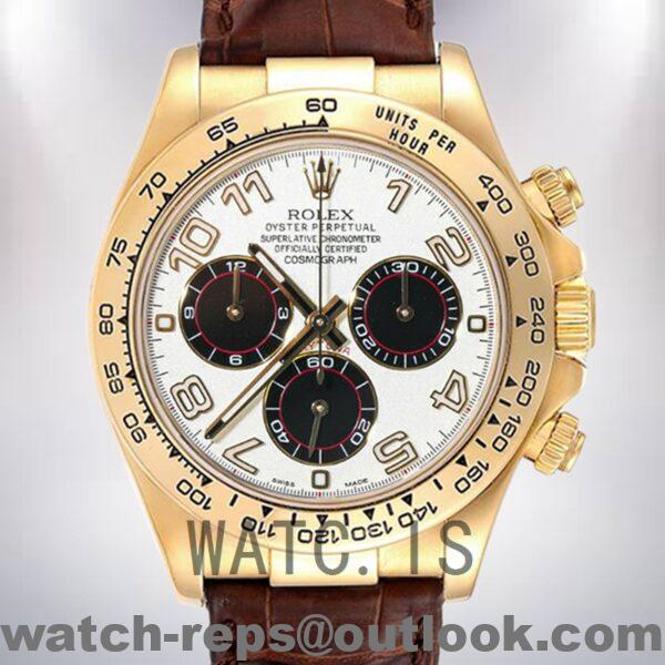 Rolex Daytona Men's 116518 40mm Gold-tone Automatic Watch