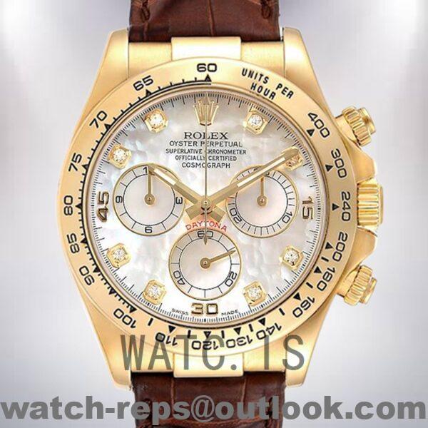 Rolex Daytona 116518 40mm Men's Automatic Gold-tone Watch