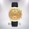 Rolex Daytona Men's 116518 40mm Gold-tone Leather Strap Watch - Image 2
