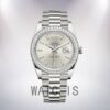 Rolex Day-Date 40mm Men's 228349SSP Automatic Silver-tone Watch - Image 2