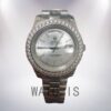 Rolex Day-Date 40mm Men's 228349SSP Automatic Silver-tone Watch - Image 4