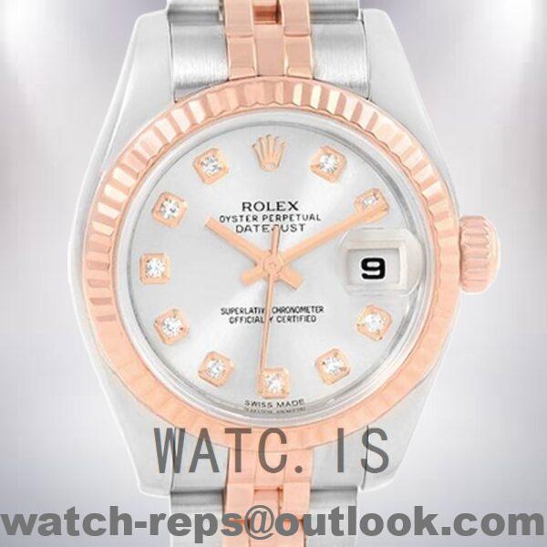 Rolex Datejust Ladies 28mm 279171 Jubilee Bracelet Silver-tone Watch