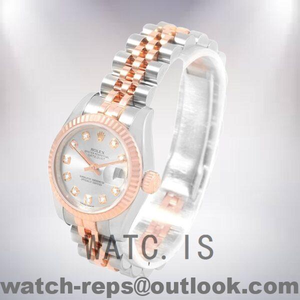 Rolex Datejust Ladies 28mm 279171 Jubilee Bracelet Silver-tone Watch - Image 3