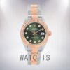 Rolex Datejust 28mm Ladies 279171 Automatic Green Dial Watch - Image 2