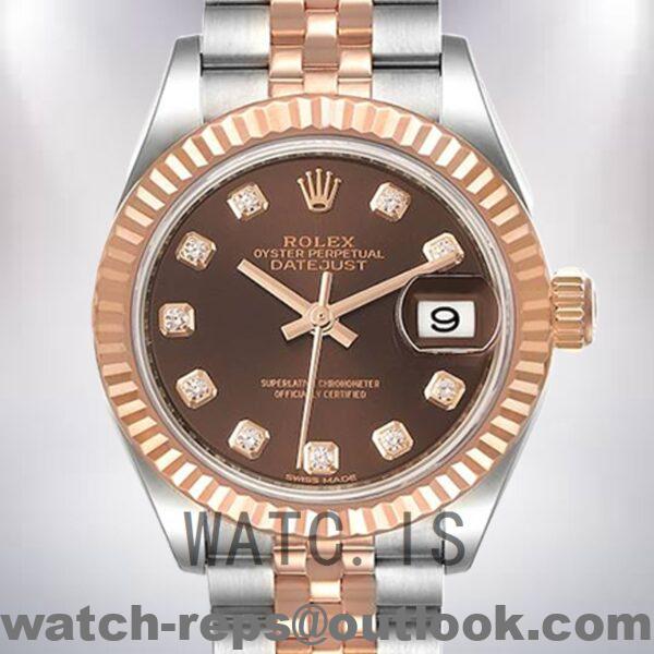 Rolex Datejust Ladies 279171 28mm Silver-tone Watch