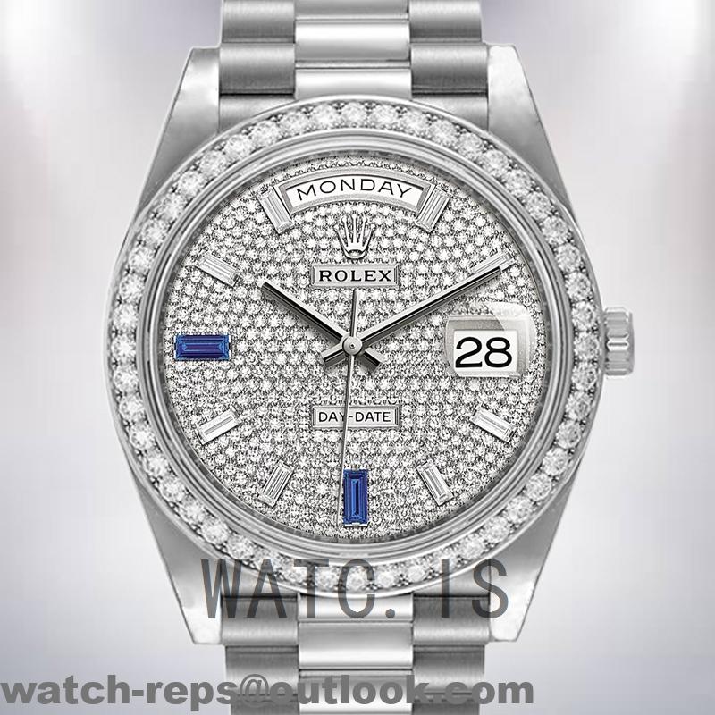 Rolex Day-Date Men’s 228349BLRP 40mm Automatic Watch 2