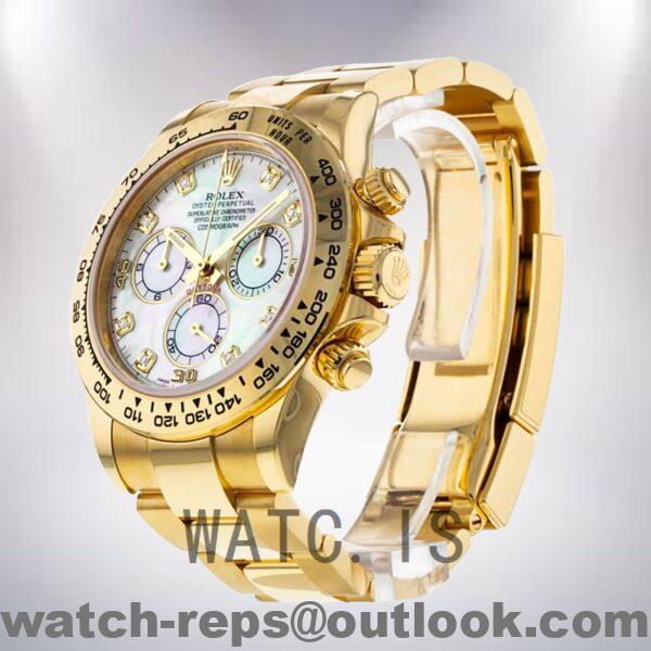 Rolex Daytona Men's 116508WMDO 40mm Bracelet Watch - Image 3