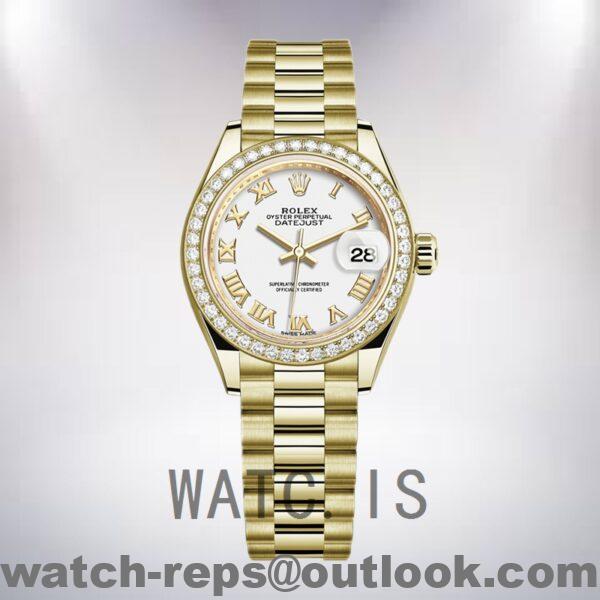 Rolex Datejust m279138rbr-0031 28mm Ladies White Dial Watch - Image 2