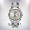 Rolex Day-Date 40mm Men's m228236-0002 President Bracelet Silver-tone Watch - Image 2