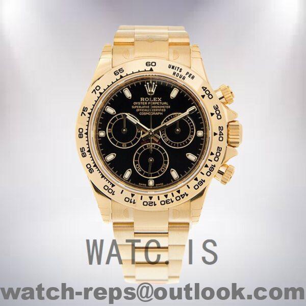 Rolex Daytona 116508BKSO Men’s 40mm Yellow Gold-tone Automatic Watch 5